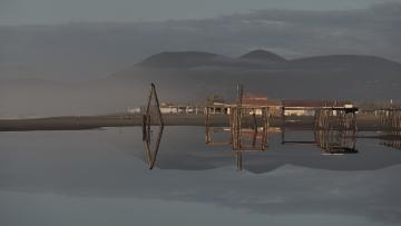 Morgenstimmung am Strand alternativer text